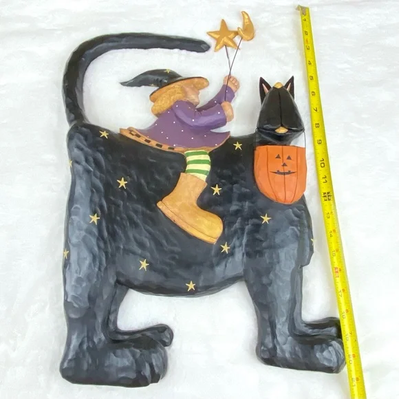 Williraye Studio “Halloween Magic” Wall Plaque #WW6024 - Picture 6 of 8
